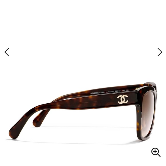 Chanel Tortoise Sunglasses - Picture 5 of 9